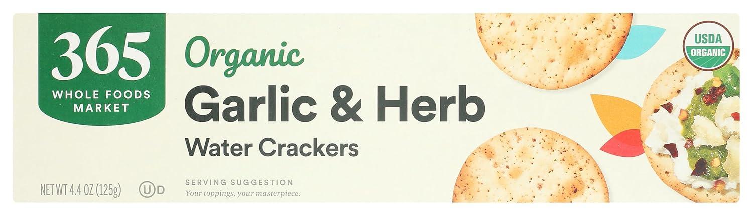 image:image365 by Whole Foods Market Organic Cracked Pepper Water Crackers 44 OunceOriginal