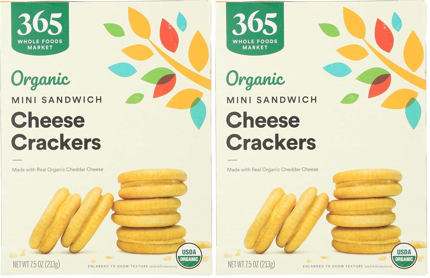 image:image365 by Whole Foods Market Organic Mini Cheese Sandwich Crackers 75 OunceCheese