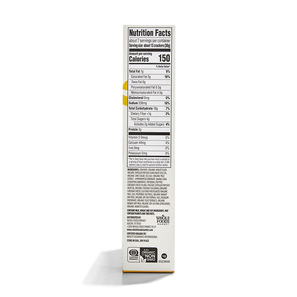 image:image365 by Whole Foods Market Organic Mini Cheese Sandwich Crackers 75 OunceCheese