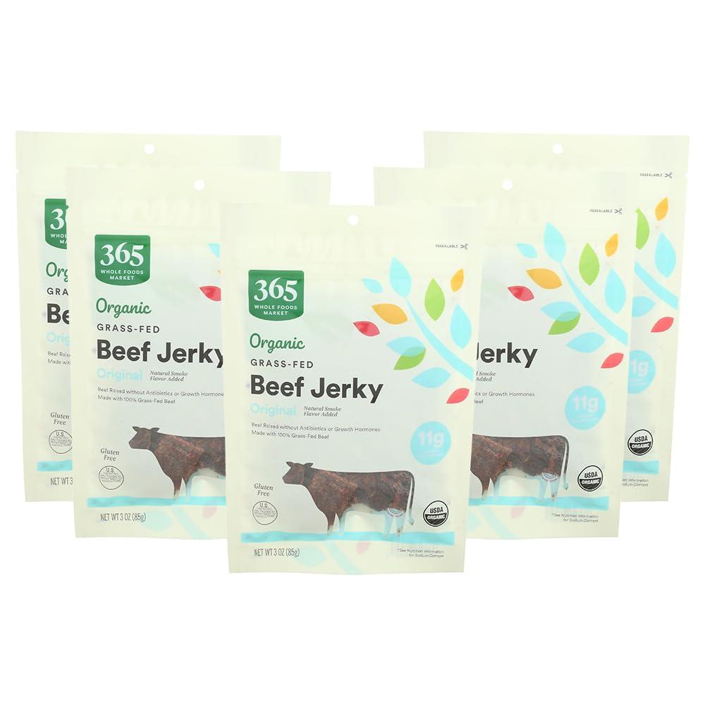 image:image365 by Whole Foods Market Organic Original Beef Jerky 3 OunceOriginal