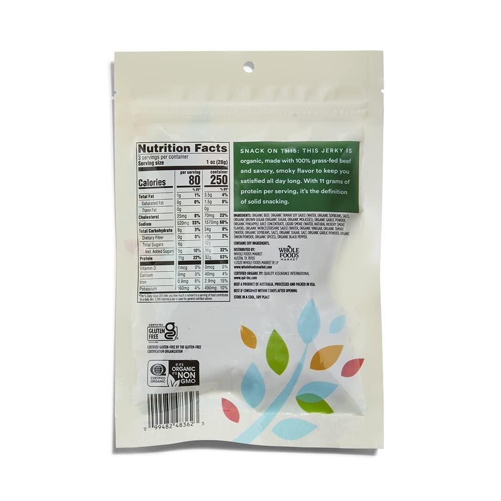 image:image365 by Whole Foods Market Organic Original Beef Jerky 3 OunceOriginal