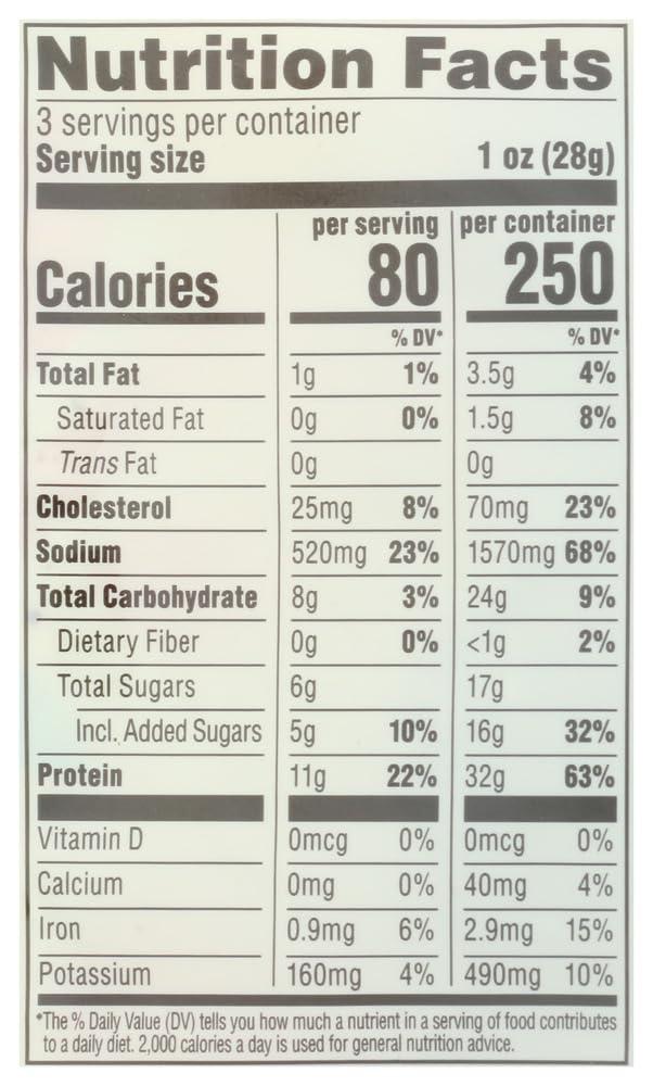 image:image365 by Whole Foods Market Organic Peppered Beef Jerky 3 Ounce3 Ounce Pack of 1