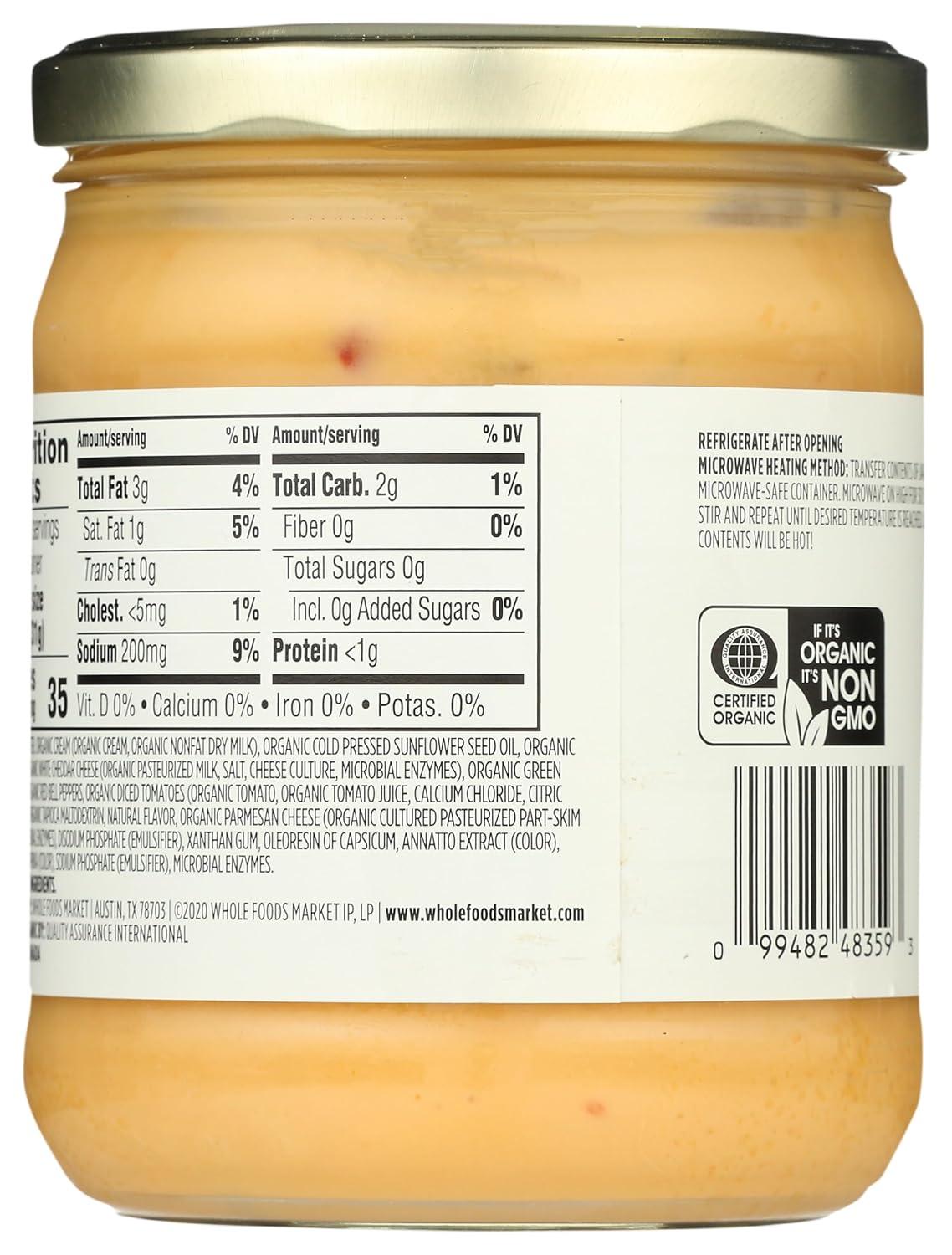 image:image365 by Whole Foods Market Organic Salsa Con Queso 15 Oz