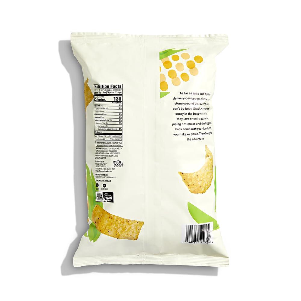 image:image365 by Whole Foods Market Organic Yellow Corn Tortilla Strips 12 Ounce
