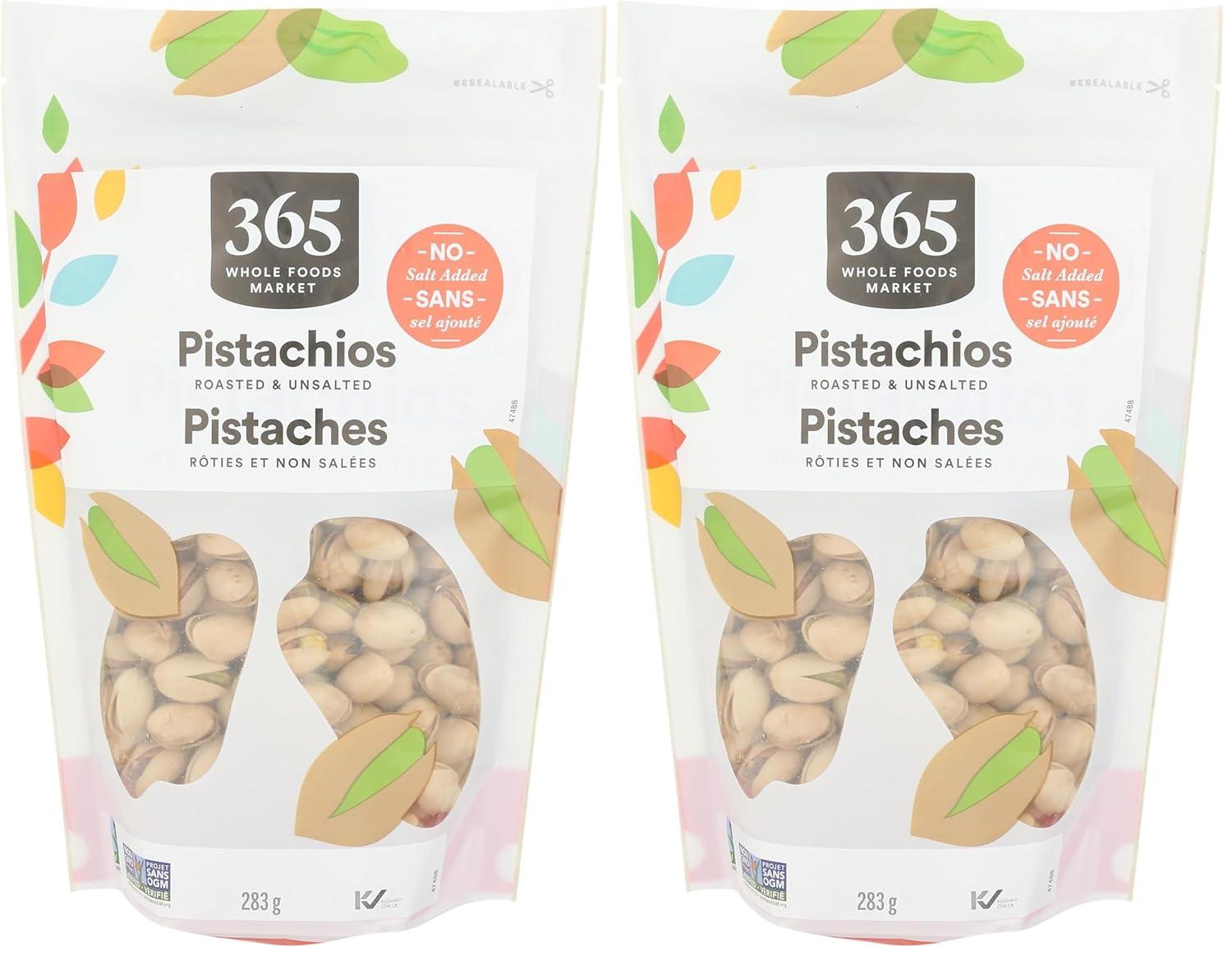 image:image365 by Whole Foods Market Roasted amp Salted Pistachios 10 OunceUnsalted