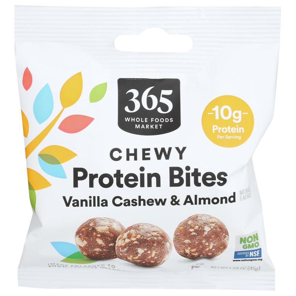 image:image365 by Whole Foods Market Chewy Protein Bites Vanilla Cashew amp Almond Flavor Vegetarian158 Ounce1 Count Pack of 1