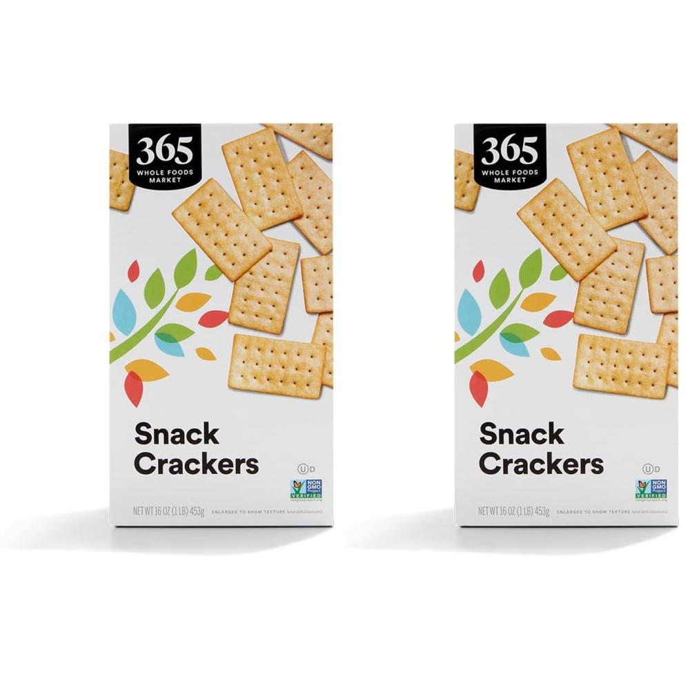 image:image365 by Whole Foods Market Natural Buttery Flavor Snack Crackers 16 Ounce16 Ounce Pack of 2