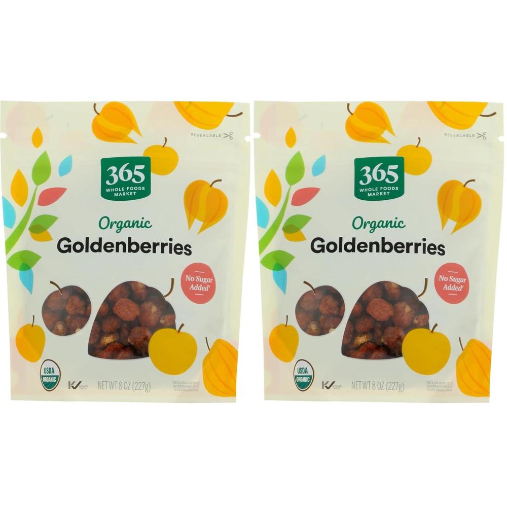 image:image365 by Whole Foods Market Organic Goldenberries 8 Ounce8 Ounce Pack of 2