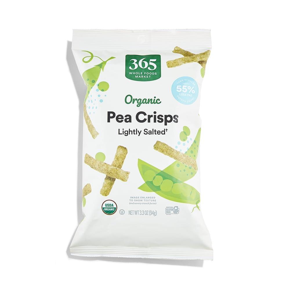 image:image365 by Whole Foods Market Organic Lightly Salted Pea Crisps 33 oz33 Ounce Pack of 1