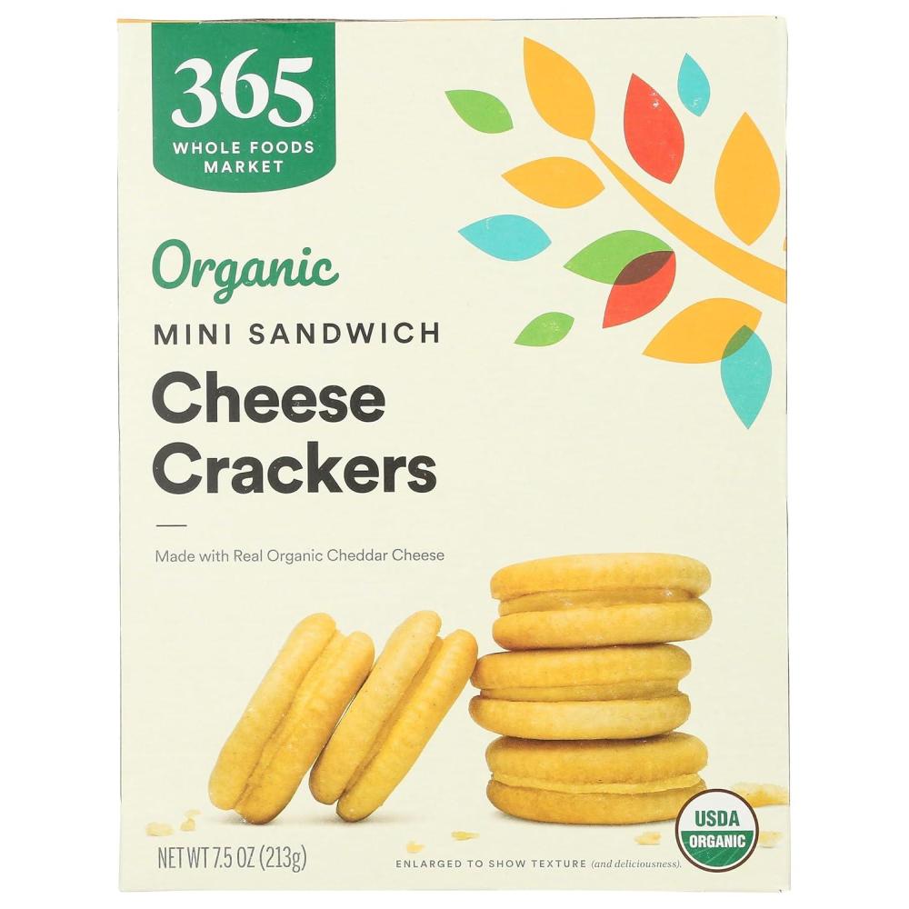 image:image365 by Whole Foods Market Organic Mini Cheese Sandwich Crackers 75 OunceCheese