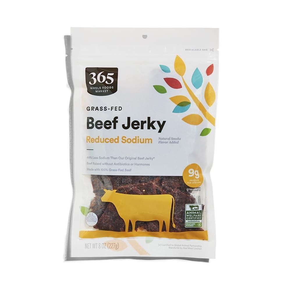 image:image365 by Whole Foods Market Original Family Size Reduced Sodium Beef Jerky 8 Ounce8 Ounce Pack of 1