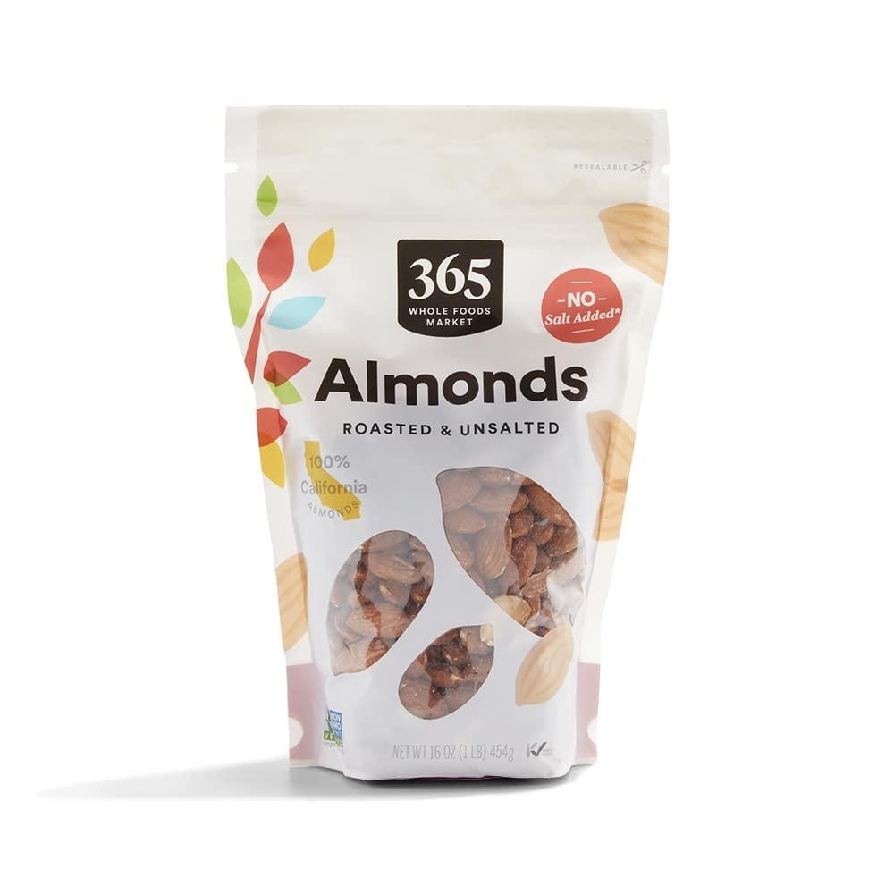 image:image365 by Whole Foods Market Roasted And Unsalted Almonds 16 OunceRoasted and Unsalted