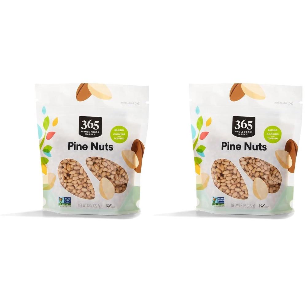 image:image365 by Whole Foods Market Unsalted Pine Nuts 8 Ounce8 Ounce Pack of 2