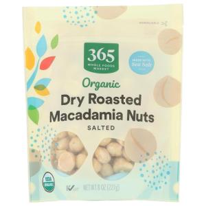 365 by Whole Foods Market, Organic Macadamia Nuts, 8 Ounce(8 OZ)
