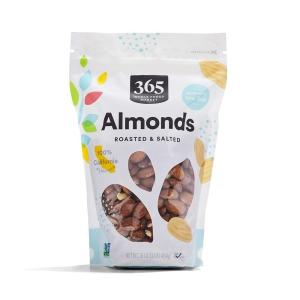 365 by Whole Foods Market, Roasted And Unsalted Almonds, 16 Ounce(Salted)