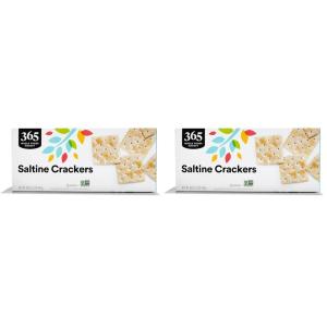 365 by Whole Foods Market, Salted Saltine Crackers, 16 Ounce(16 Ounce (Pack of 2))