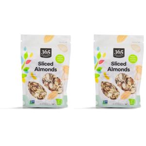 365 by Whole Foods Market, Sliced Almonds, 8 Ounce(8 Ounce (Pack of 2))