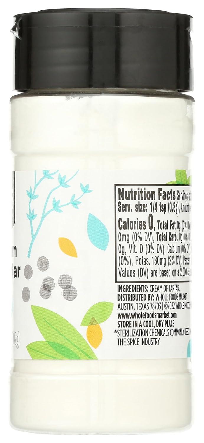 image:image365 By Whole Foods Market Cream Of Tartar 362 Ounce362 Ounce Pack of 1