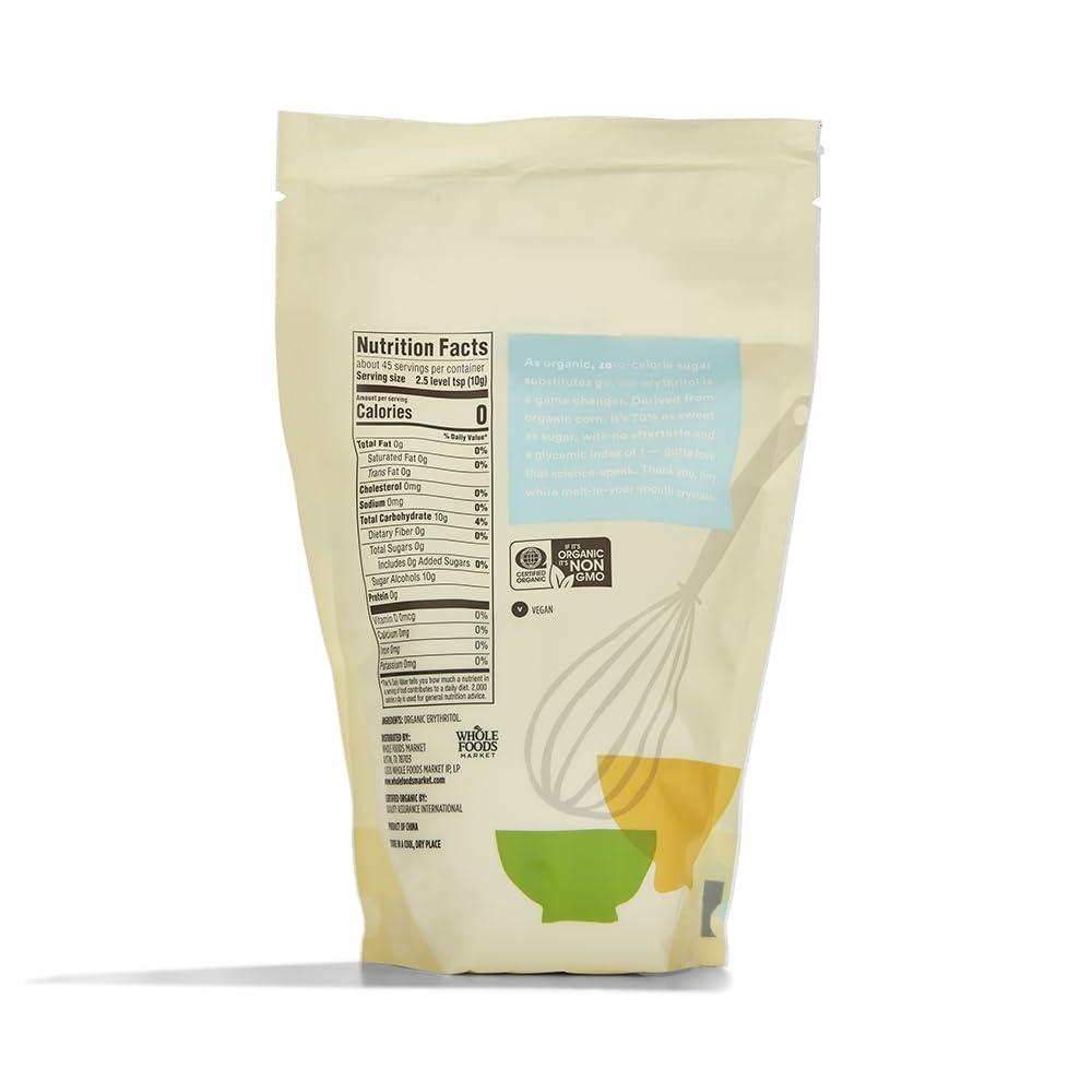 image:image365 By Whole Foods Market Organic Granulated Erythritol 16 Ounce