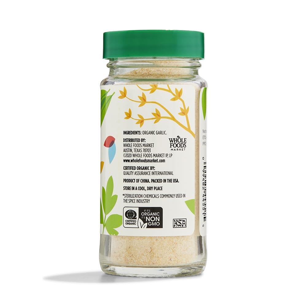 image:image365 by Whole Foods Market Organic Garlic Granules 257 Ounce257 Ounce Pack of 1