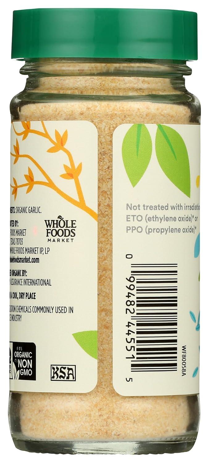 image:image365 by Whole Foods Market Organic Garlic Granules 257 Ounce257 Ounce Pack of 1