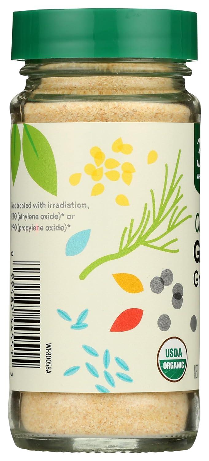 image:image365 by Whole Foods Market Organic Garlic Granules 257 Ounce257 Ounce Pack of 1