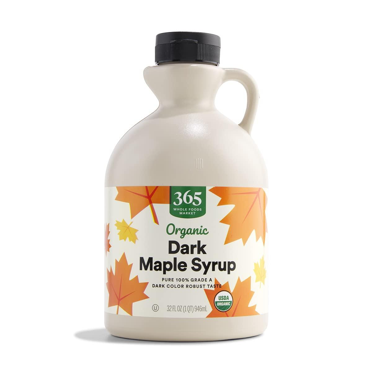 image:image365 by Whole Foods Market Organic Grade A Dark Maple Syrup 12 Fl OzMaple
