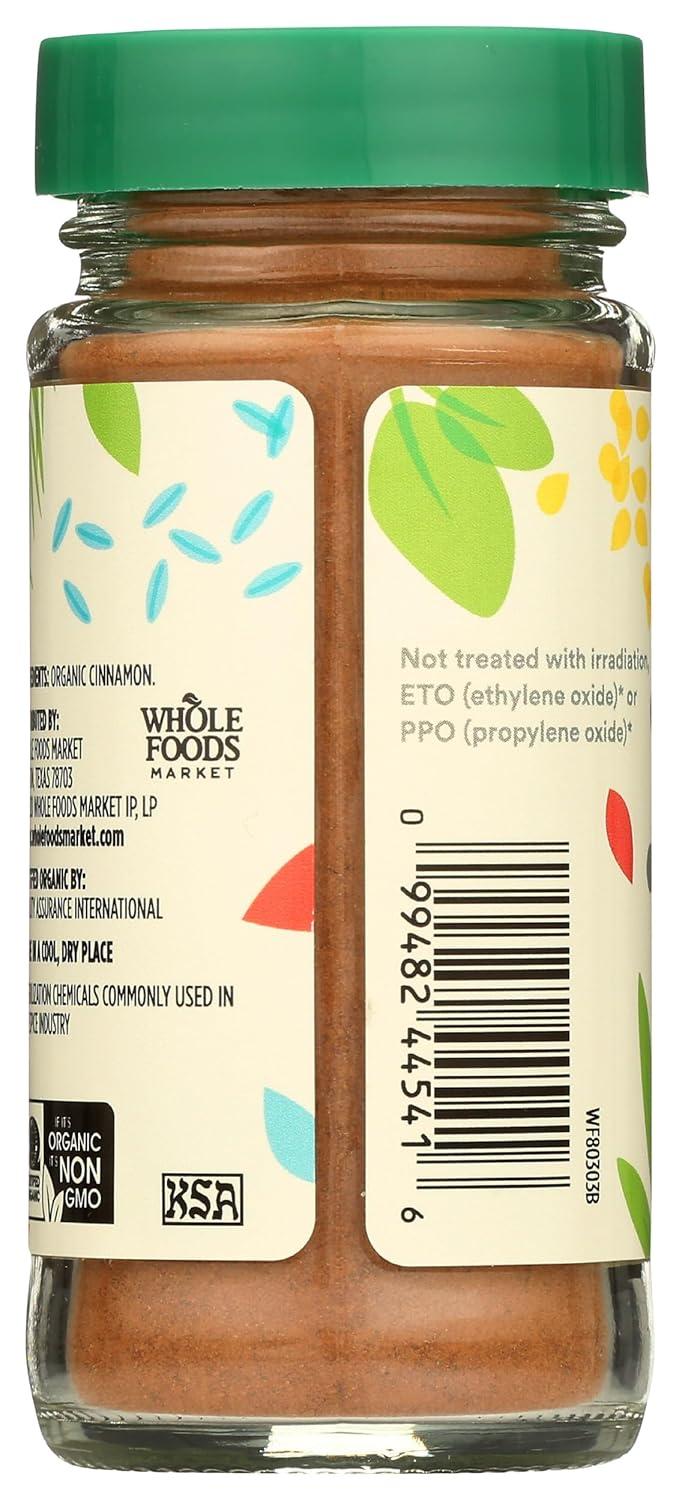 image:image365 by Whole Foods Market Organic Ground Cinnamon 19 Ounce19 Ounce Pack of 1