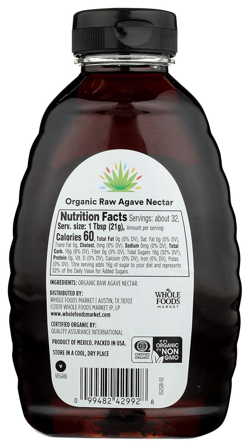 image:image365 by Whole Foods Market Organic Raw Agave Nectar 235 OunceRaw