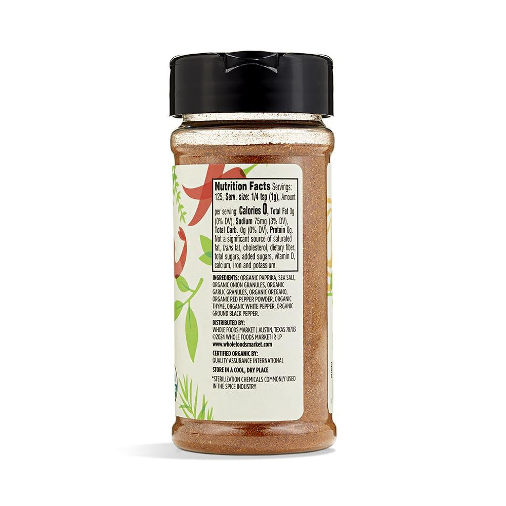 image:image365 by Whole Foods Market Organic Seafood Spice Rub 44 Ounce
