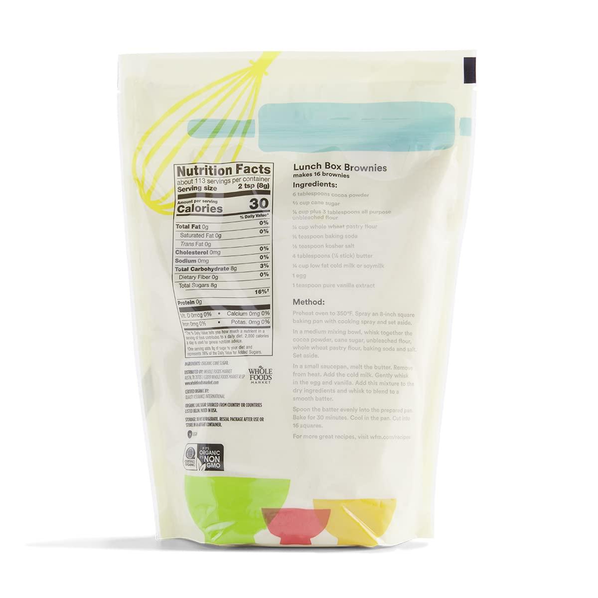image:image365 by Whole Foods Market Organic Sugar 32 Ounce32 Ounce Pack of 1