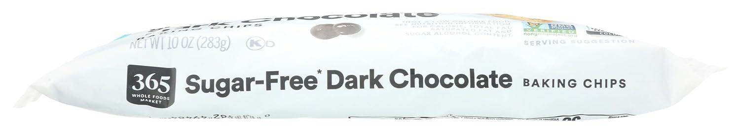 image:image365 by Whole Foods Market SugarFree Dark Chocolate Baking Chips 10 Ounce10 Ounce Pack of 1