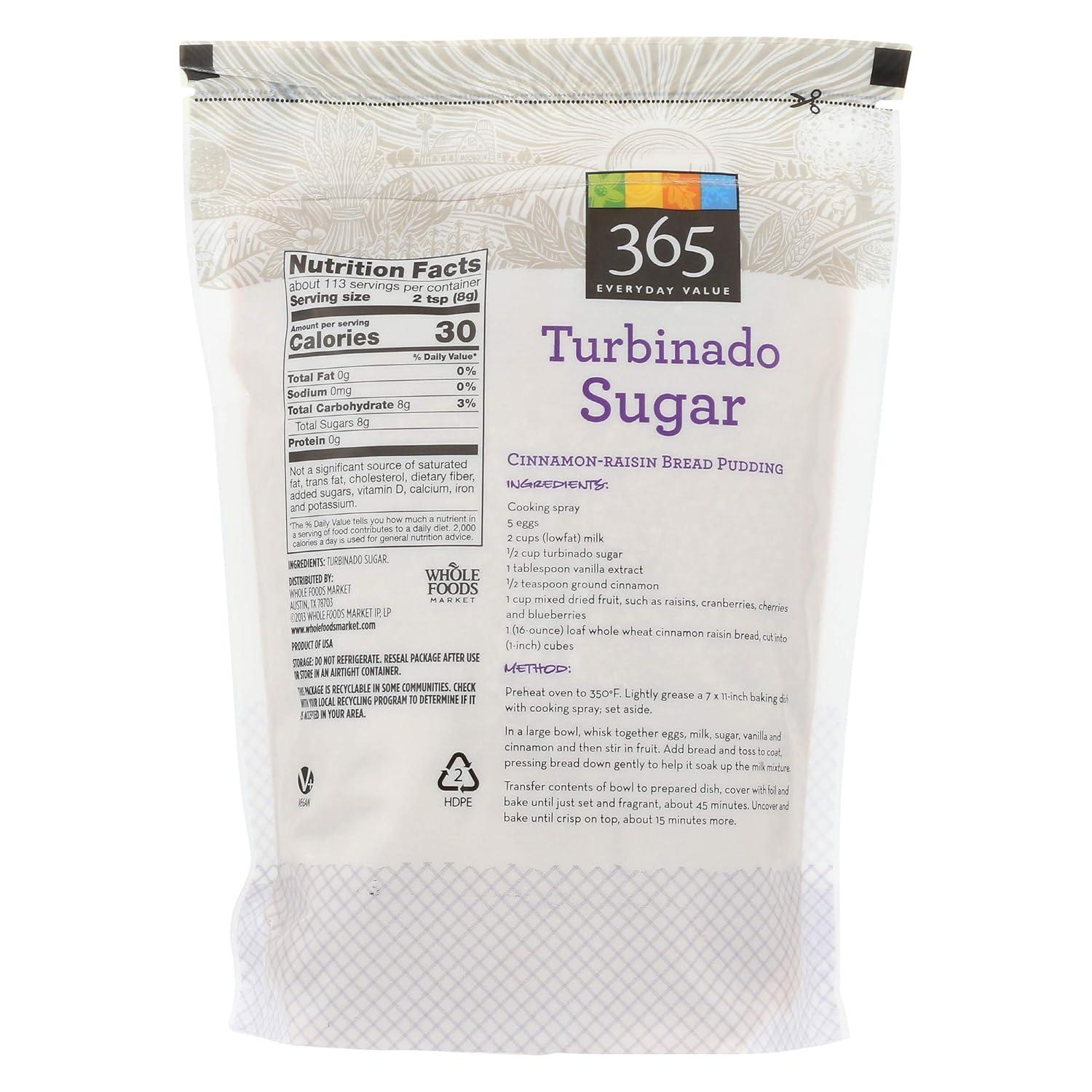 image:image365 by Whole Foods Market Turbinado Sugar 32 Ounce32 Ounce Pack of 2