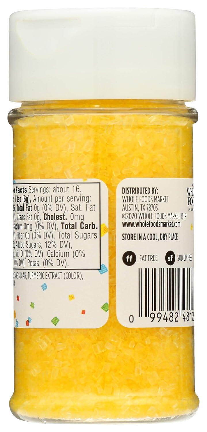 image:image365 by Whole Foods Market Yellow Decorating Sugar 33 OunceYellow