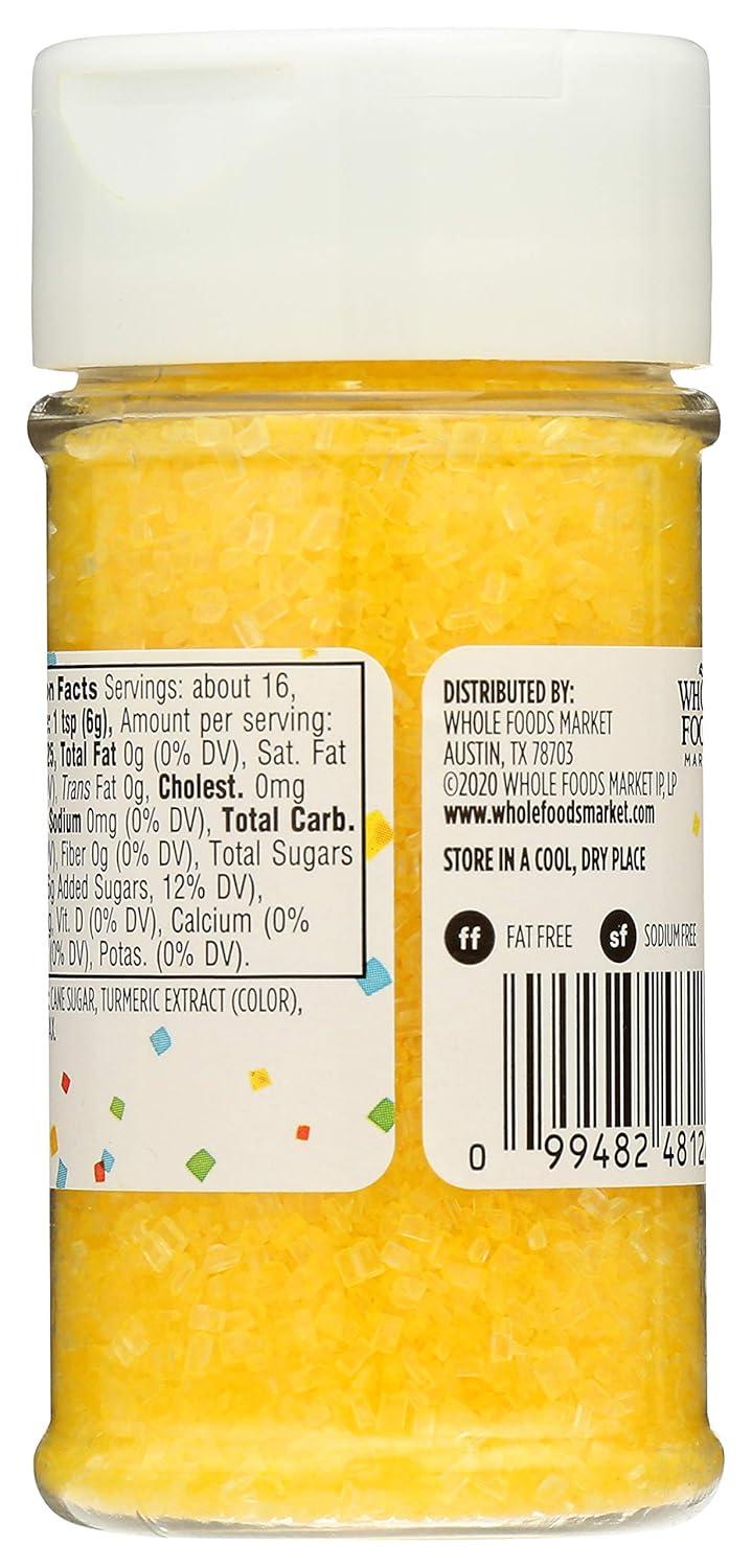 image:image365 by Whole Foods Market Yellow Decorating Sugar 33 OunceYellow