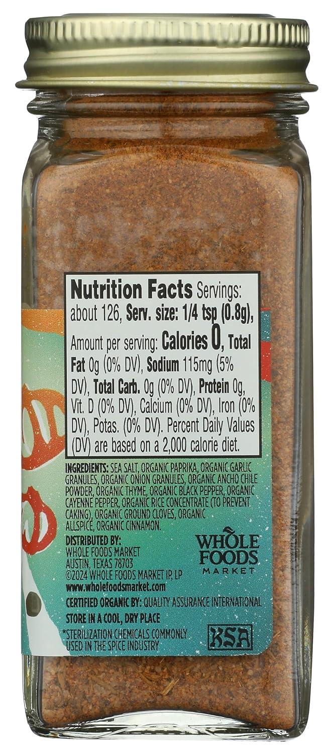 image:imageWhole Foods Market Organic Caribbean Jerk Spice Blend 356 Ounce