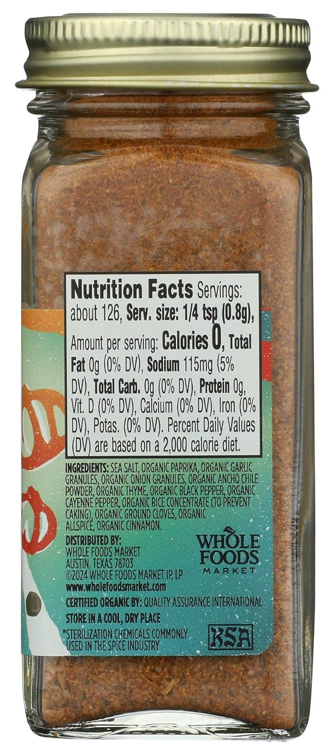 image:imageWhole Foods Market Organic Caribbean Jerk Spice Blend 356 Ounce