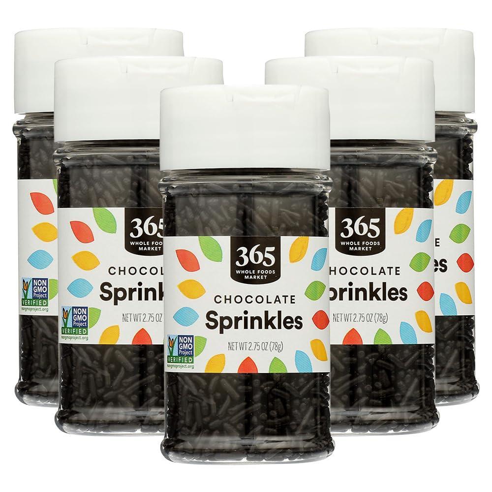 image:image365 by Whole Foods Market Chocolate Sprinkles 275 Ounce275 Ounce Pack of 5
