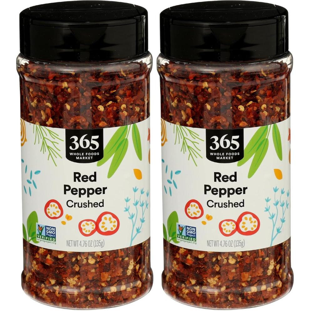 image:image365 by Whole Foods Market Crushed Red Chile Peppers 476 Ounce476 Ounce Pack of 2