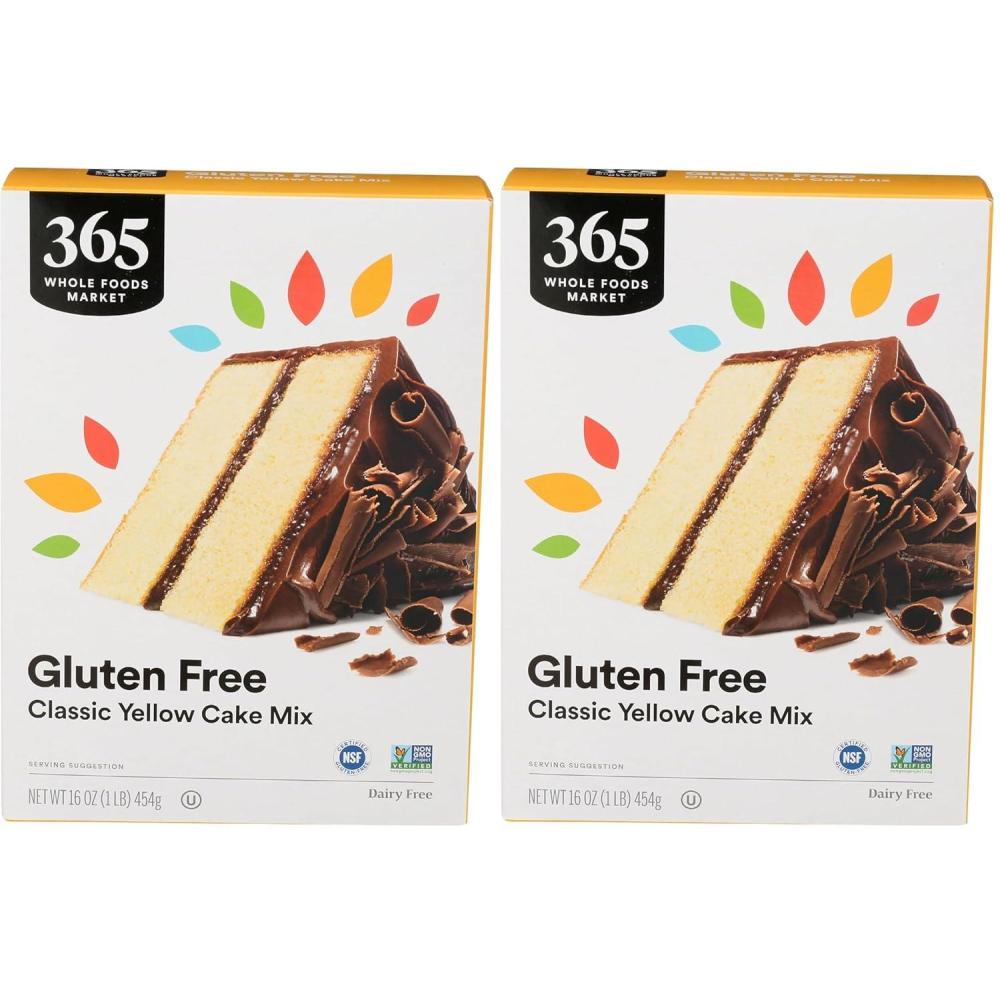 image:image365 by Whole Foods Market Gluten Free Yellow Cake Mix 16 Ounce16 Ounce Pack of 2