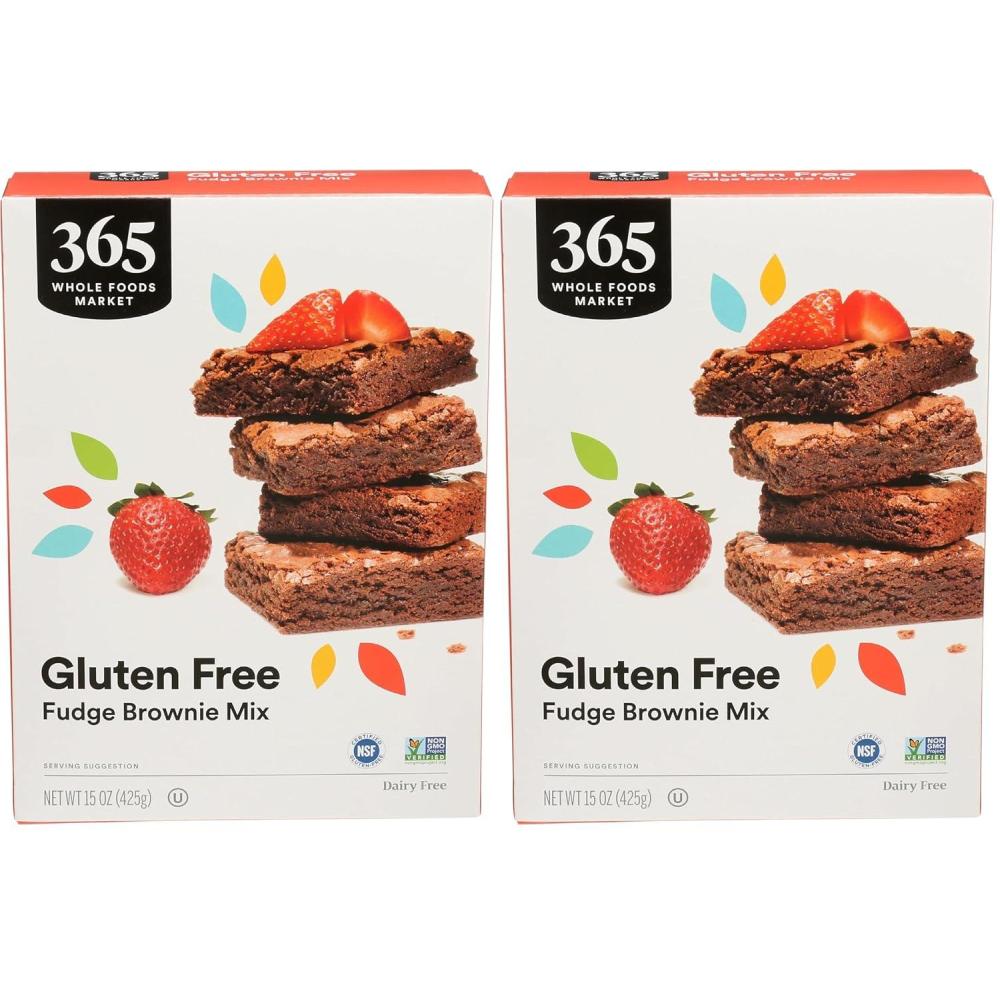 image:image365 by Whole Foods Market GlutenFree Brownie Mix 15 Ounce15 Ounce Pack of 2