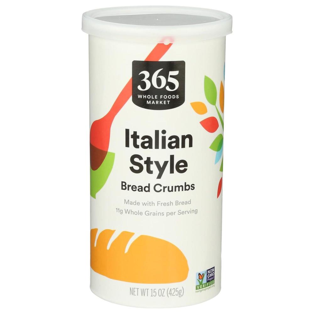 image:image365 by Whole Foods Market Italian Style Bread Crumbs 15 Ounce15 Ounce Pack of 1