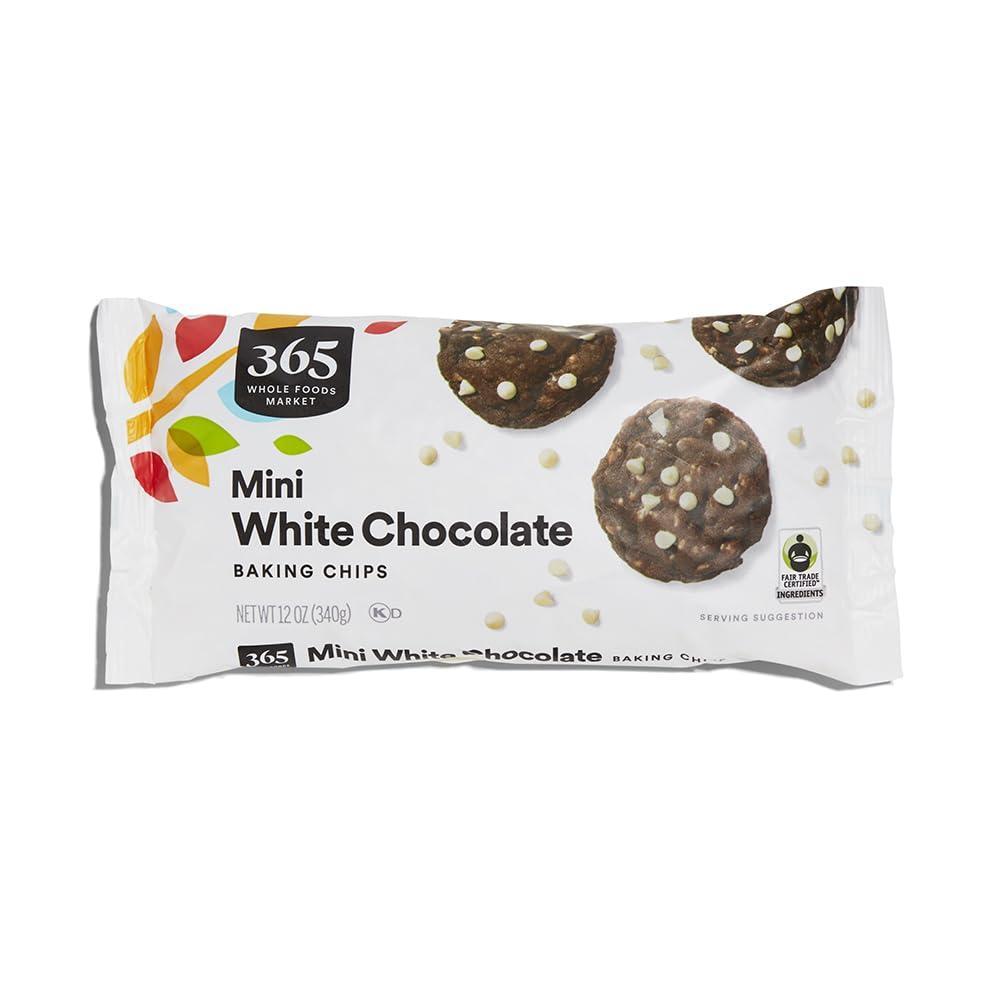 image:image365 by Whole Foods Market Mini White Chocolate Baking Chips 12 Ounce12 Ounce Pack of 1