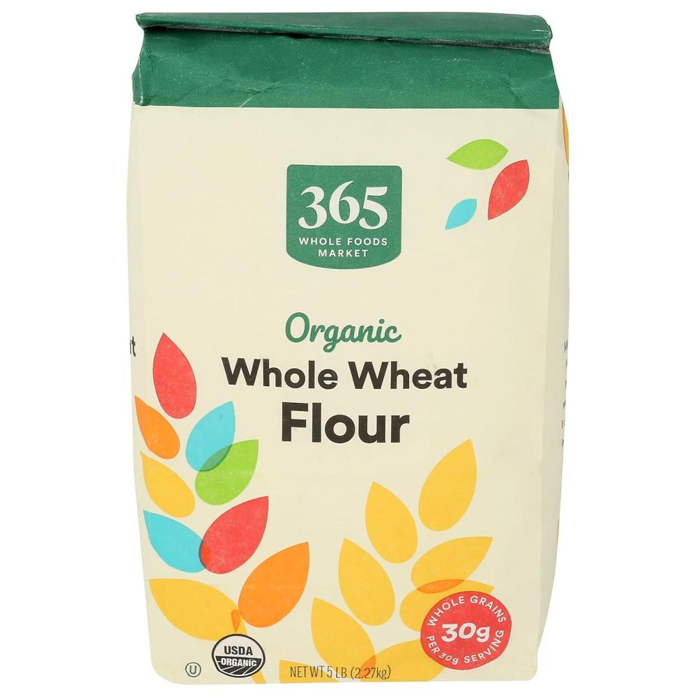 image:image365 by Whole Foods Market Organic 100 Whole Wheat Flour 80 Ounce80 Ounce Pack of 1