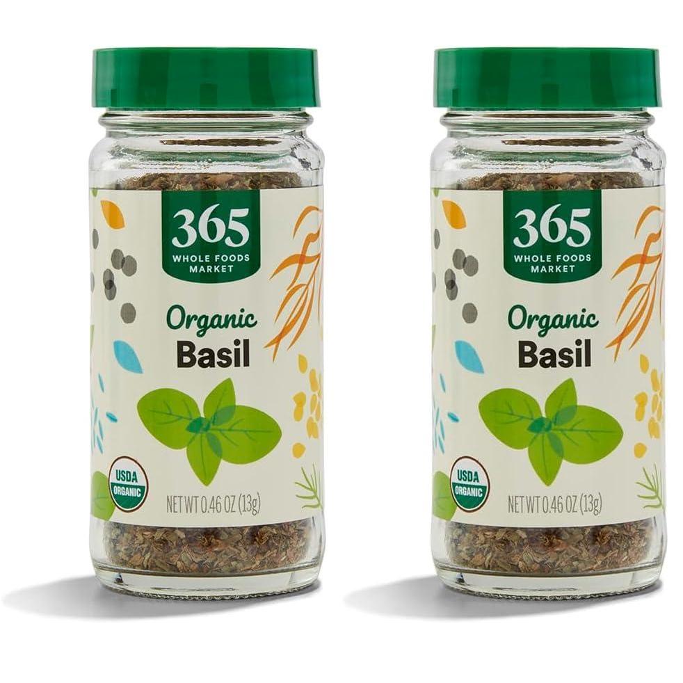 image:image365 by Whole Foods Market Organic Basil 046 oz046 Ounce Pack of 2