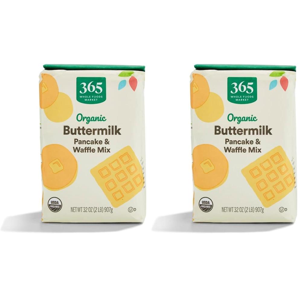 image:image365 by Whole Foods Market Organic Buttermilk Pancake amp Waffle Mix 32 Ounce32 Ounce Pack of 2