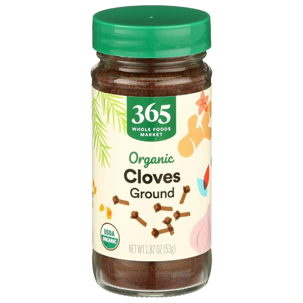 image:image365 by Whole Foods Market Organic Cloves Ground 187 oz187 Ounce Pack of 1