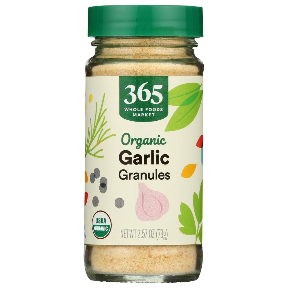image:image365 by Whole Foods Market Organic Garlic Granules 257 Ounce257 Ounce Pack of 1