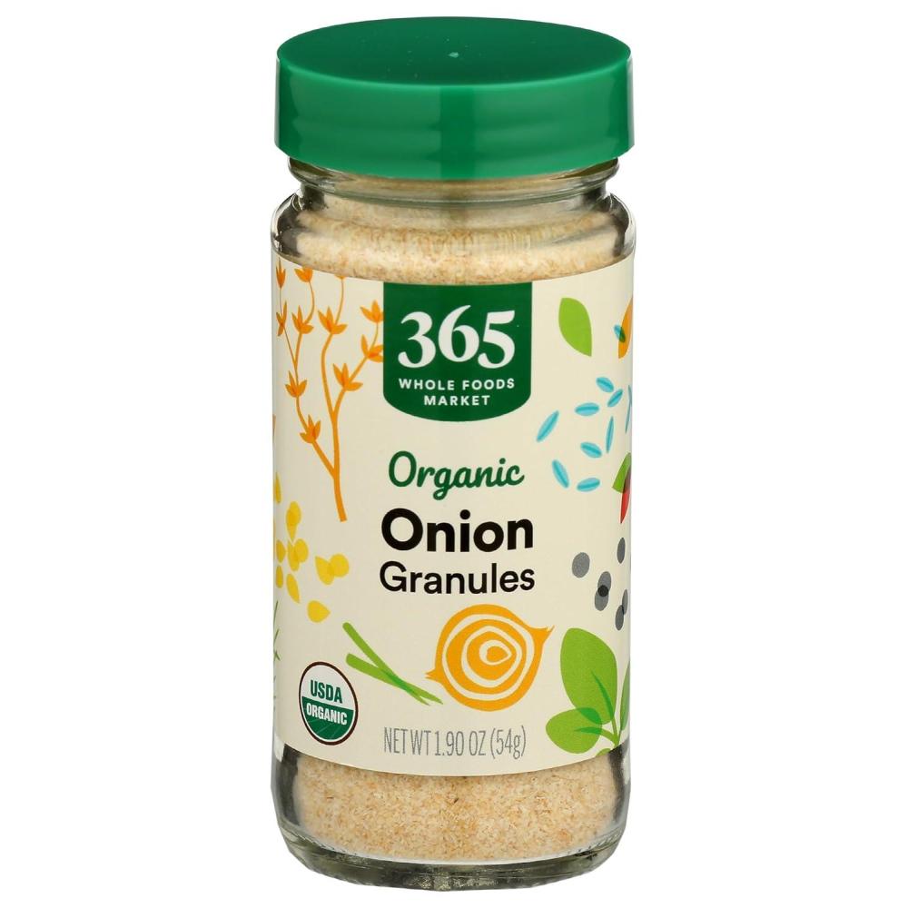 image:image365 by Whole Foods Market Organic Onion Granules 19 Ounce19 Ounce Pack of 1