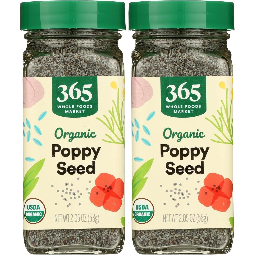 image:image365 by Whole Foods Market Organic Poppy Seed 205 Ounce205 Ounce Pack of 2